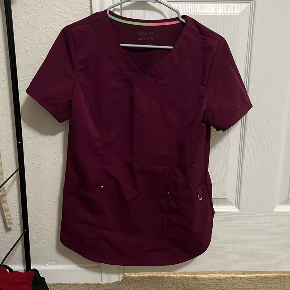 Women’s purple Scrubstar scrub top